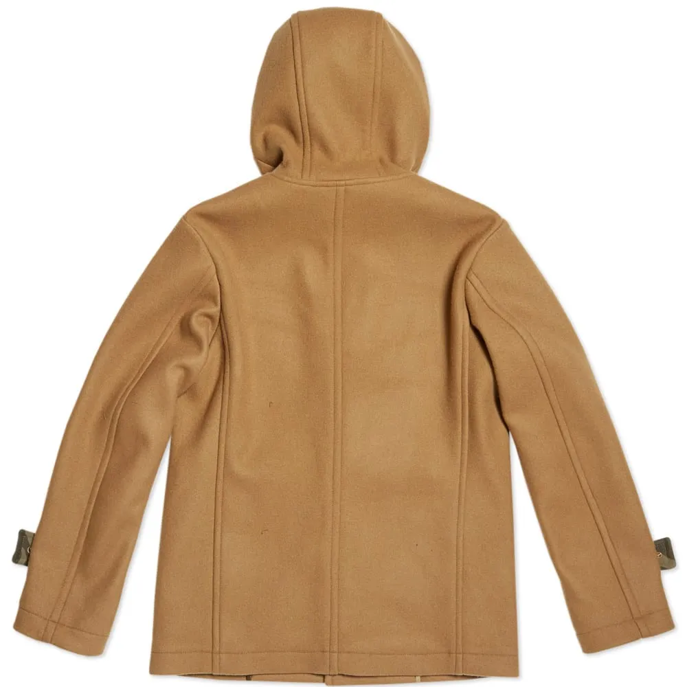 Edifice Melton Hooded CoatBeige