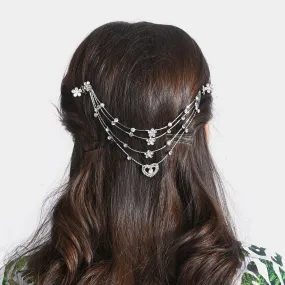 Elegant Chain Hair Claw/Catcher