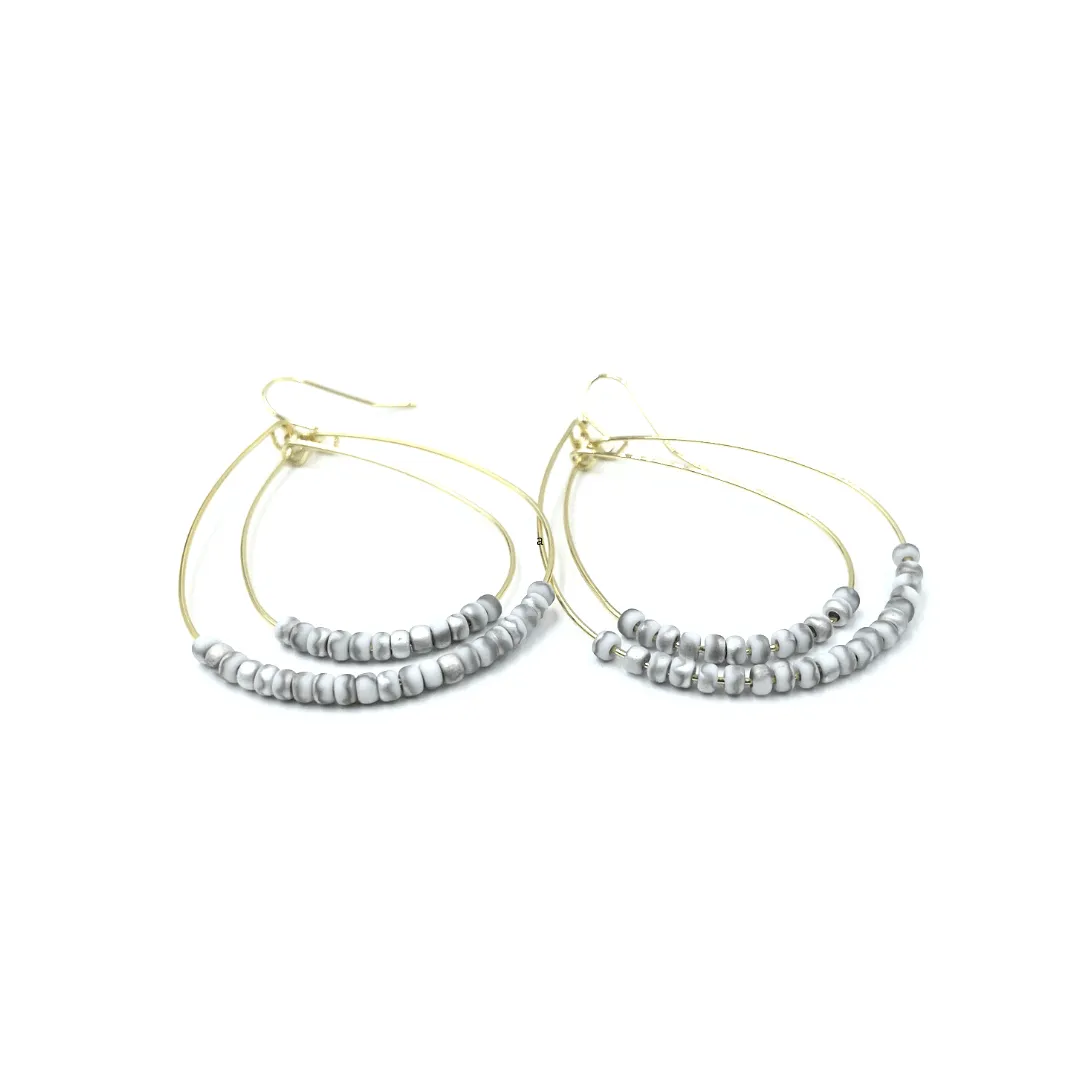 Ella Cate Earring in Gray