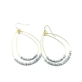 Ella Cate Earring in Gray