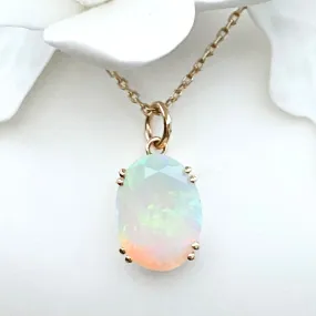 ETHIOPIAN OPAL CHARM PENDANT