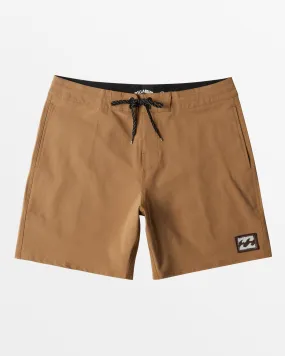 Every Other Day Lo Tide 17 Boardshorts - Dark Brown