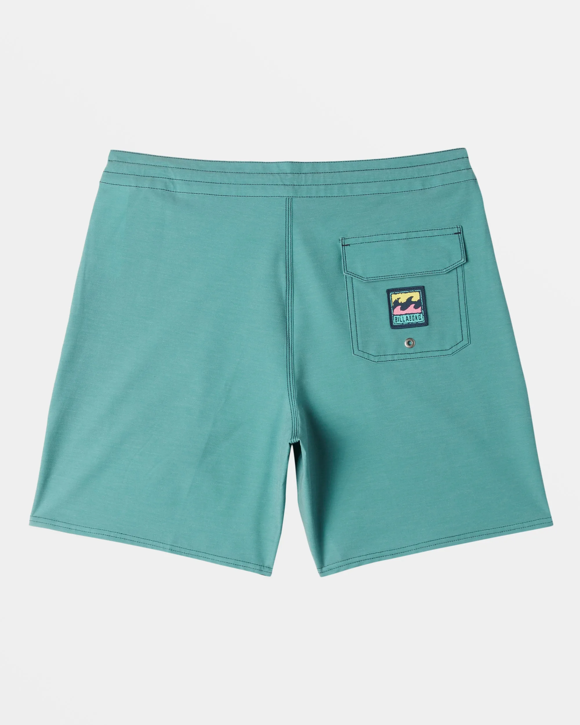 Every Other Day Lo Tide 17 Boardshorts - Jade Stone