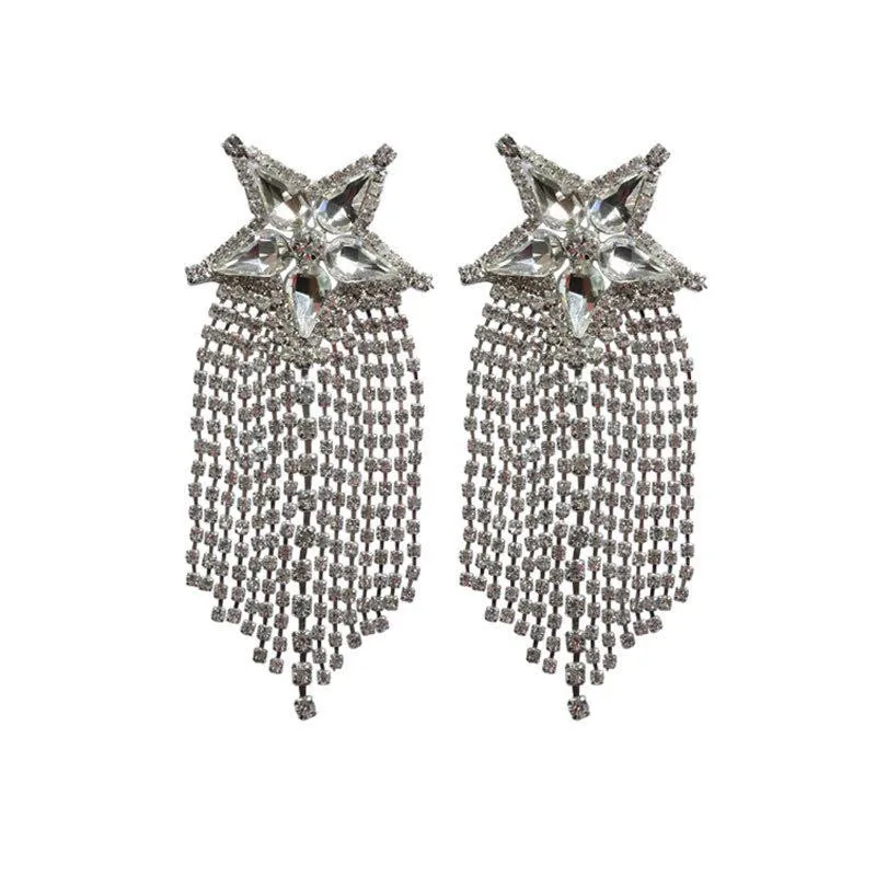 Fashion star earrings