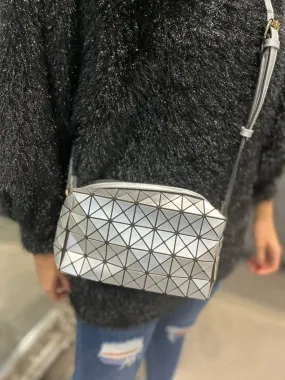 Geometric Pattern Crossbody Bag