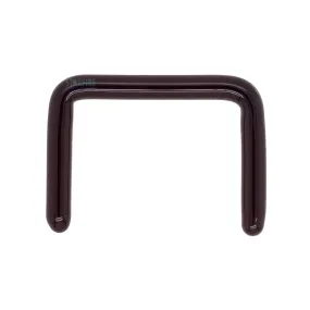 Glass Septum Retainer - Black