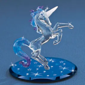 Glass Starlight Unicorn Figurine