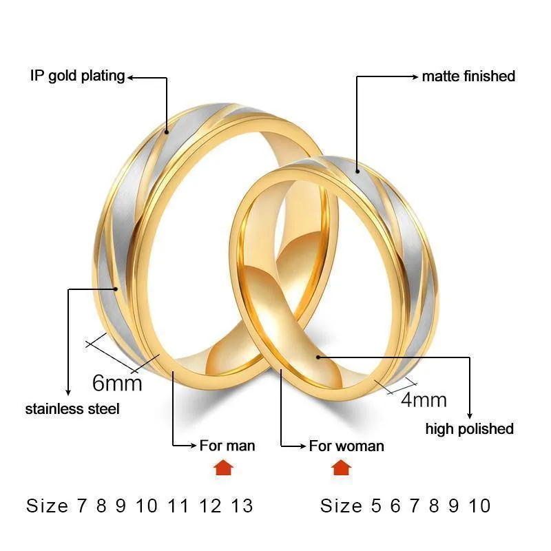 Gold Wedding Rings- Wedding Jewelry