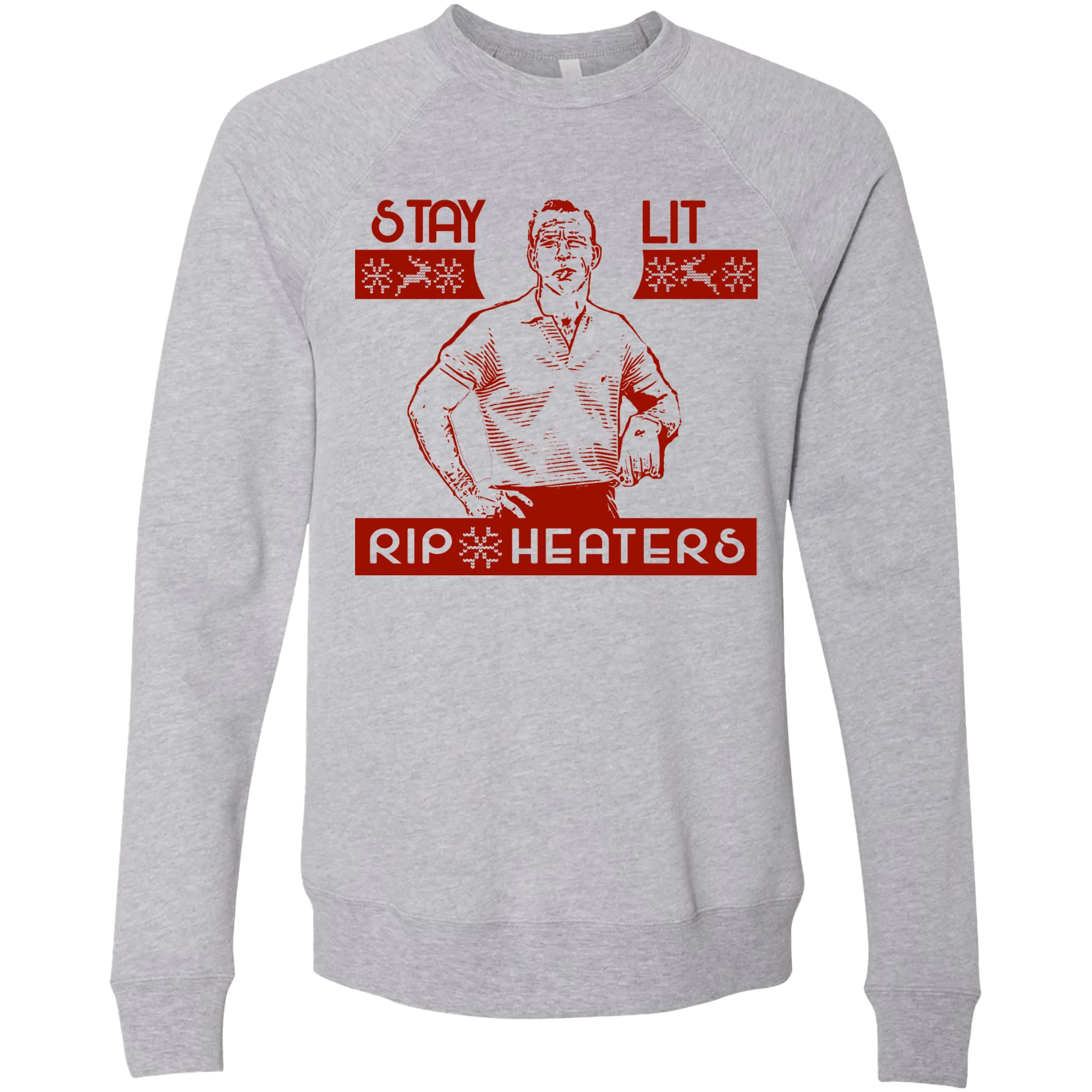 Golf Stay Lit Rip Heaters Unisex Ugly Sweatshirt