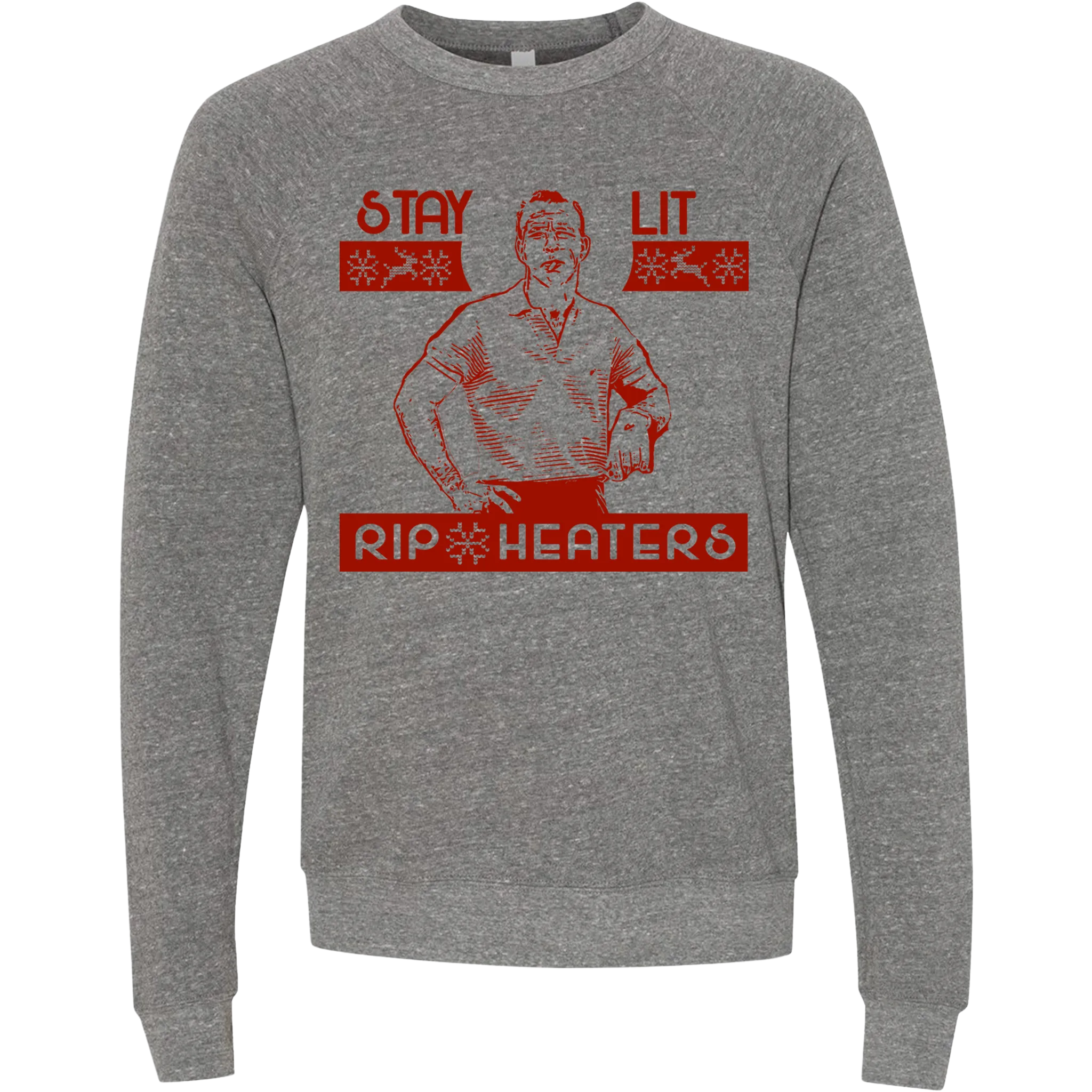 Golf Stay Lit Rip Heaters Unisex Ugly Sweatshirt