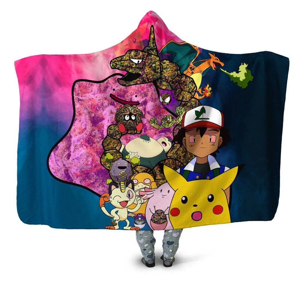 Gotta Smoke Em All Hooded Blanket