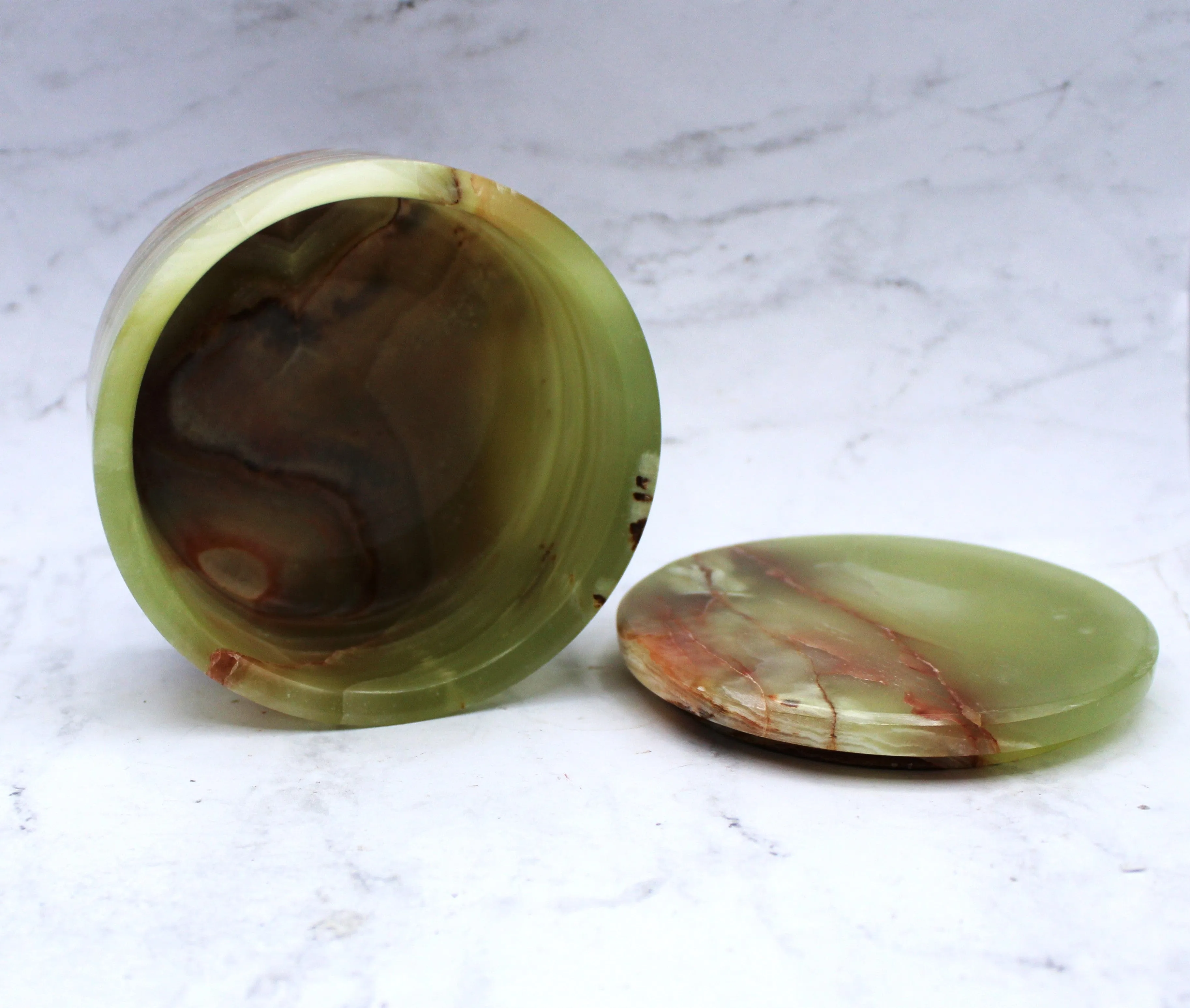 Green Onyx Jewelry Box