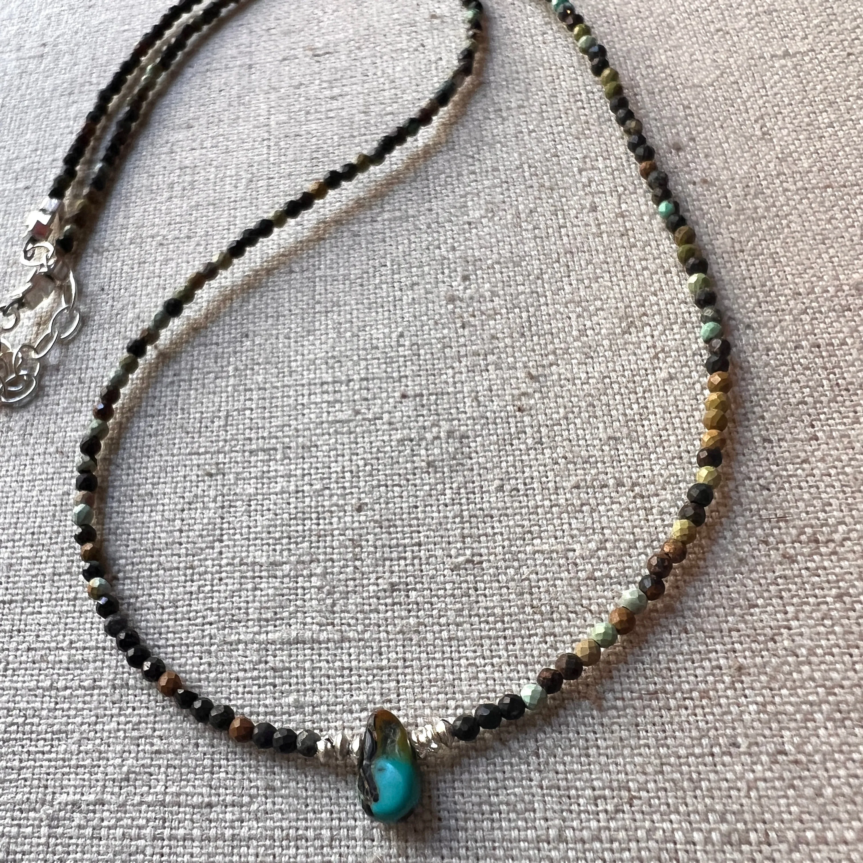 Green Turquoise Necklace