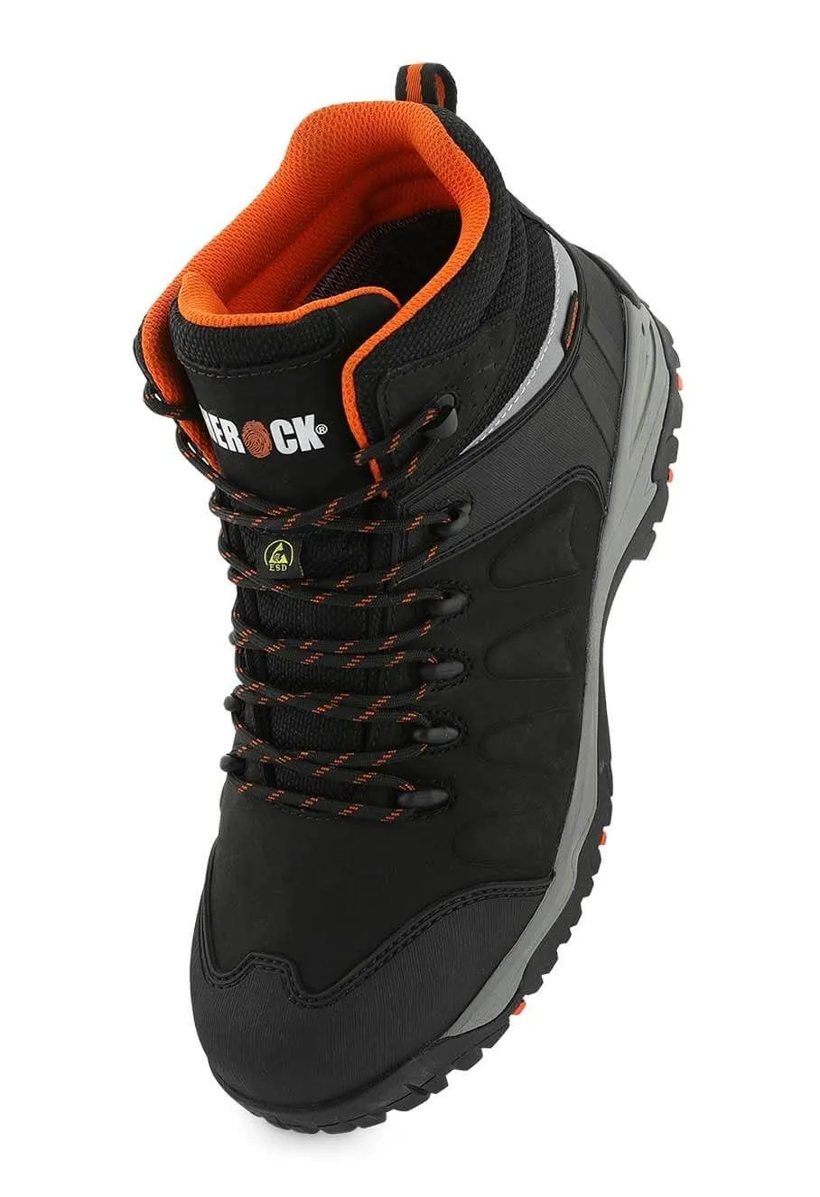 Herock Victus High Safety Shoes S7S Waterproof - Black