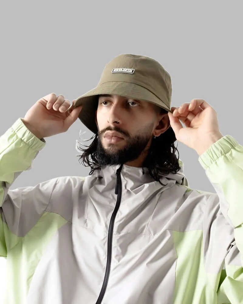 Hikerdelic Glow In The Dark Bucket Hat Khaki