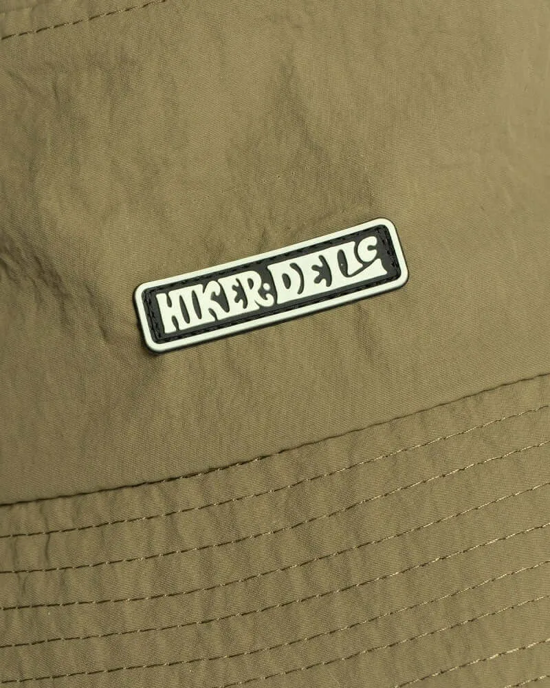 Hikerdelic Glow In The Dark Bucket Hat Khaki