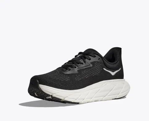 Hoka Men’s Arahi 7 Athletic Shoes-Black/White