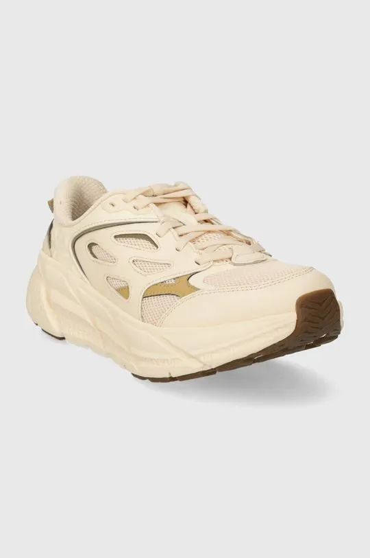 Hoka shoes Clifton L Athletics beige color 1160050