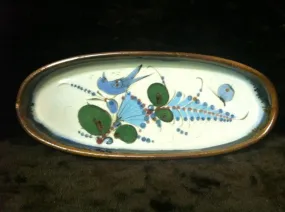 Ken Edwards Pottery Large Oval Tray (KE.H19)