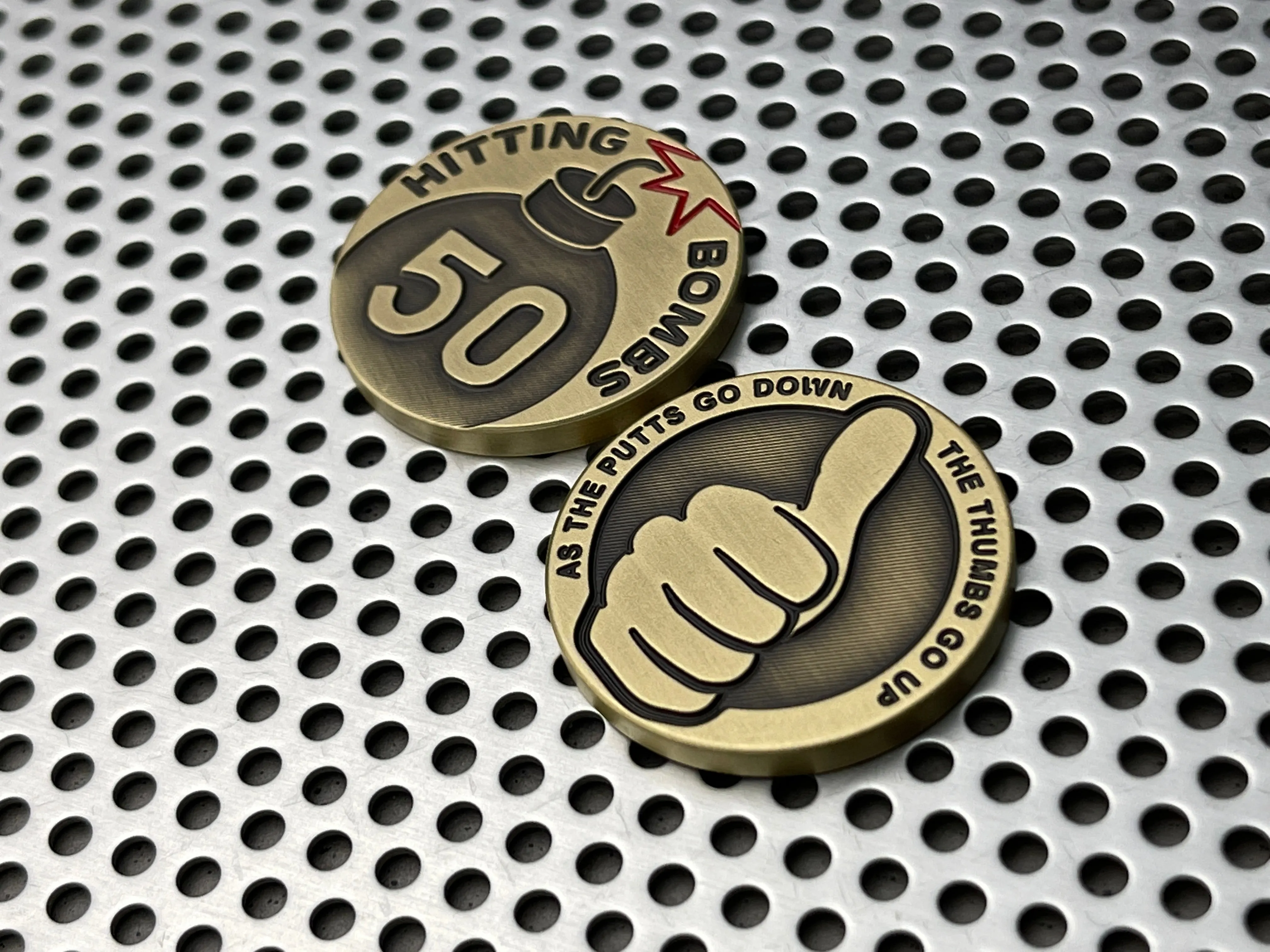 Kingdom 2021 Thumbs Up Ball Marker