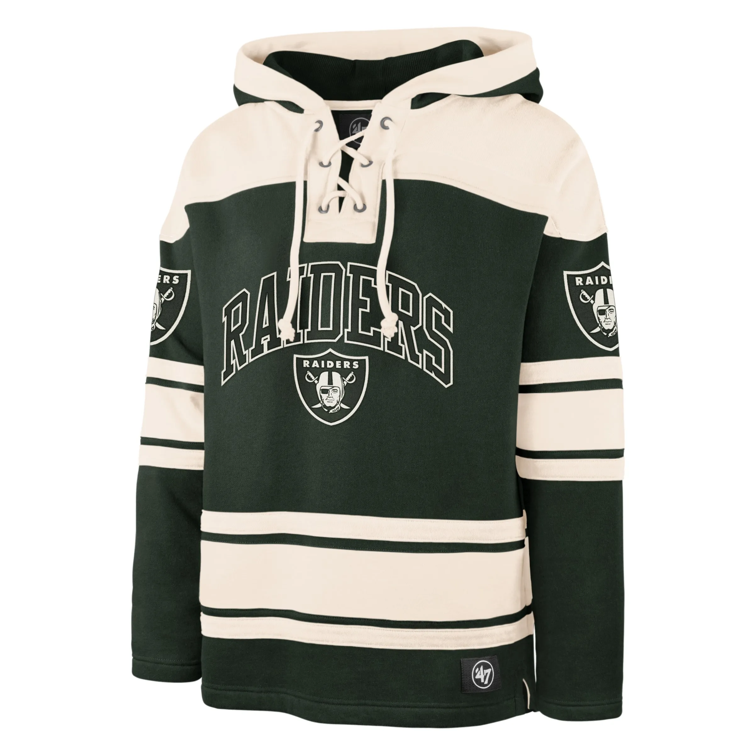 LAS VEGAS RAIDERS DARK FIRE SUPERIOR '47 LACER HOOD