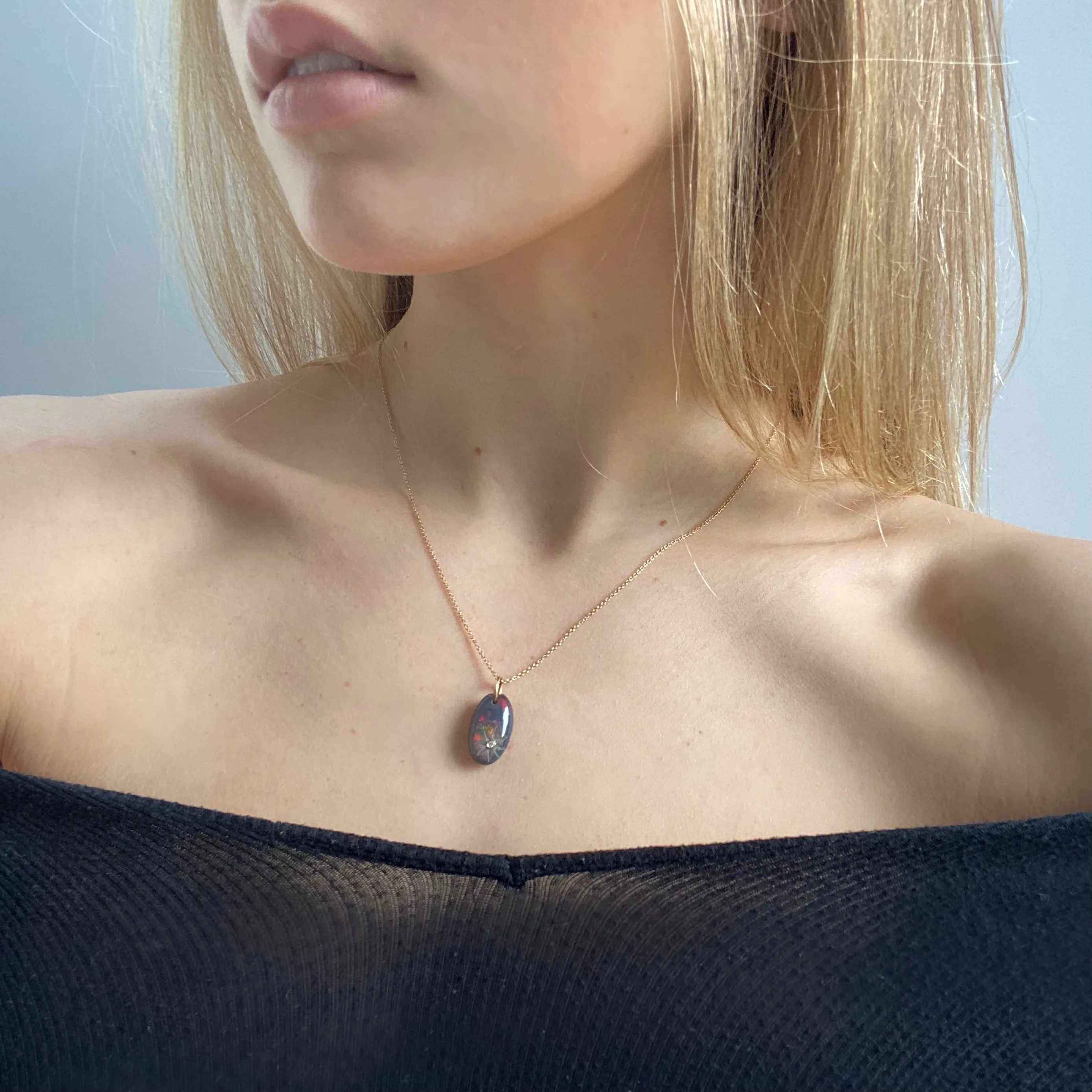 LAYLA OPAL NECKLACE