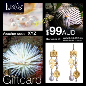 LUKA Jewellery Giftcard