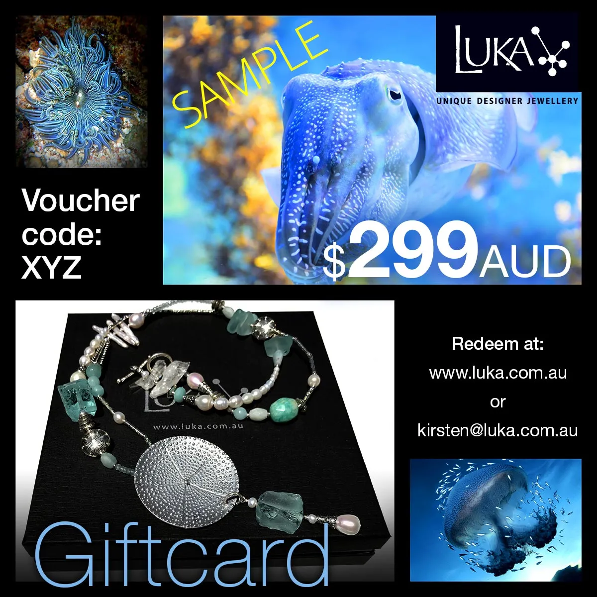 LUKA Jewellery Giftcard