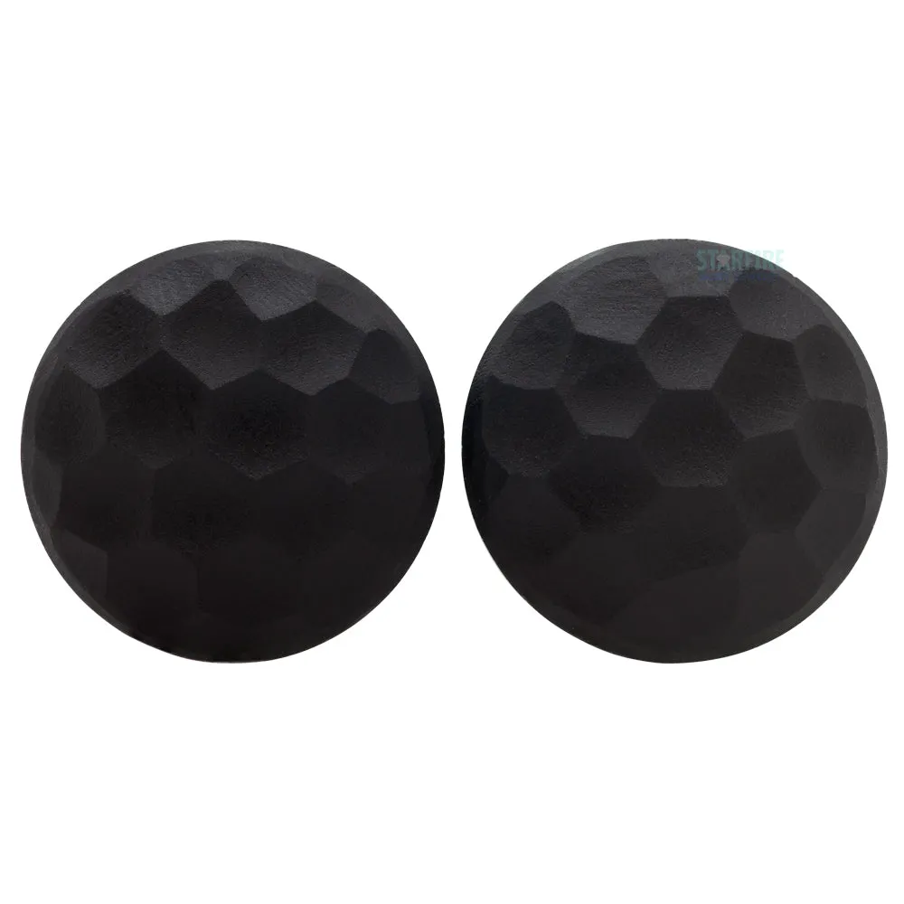 Martele Simple Glass Plugs - Black