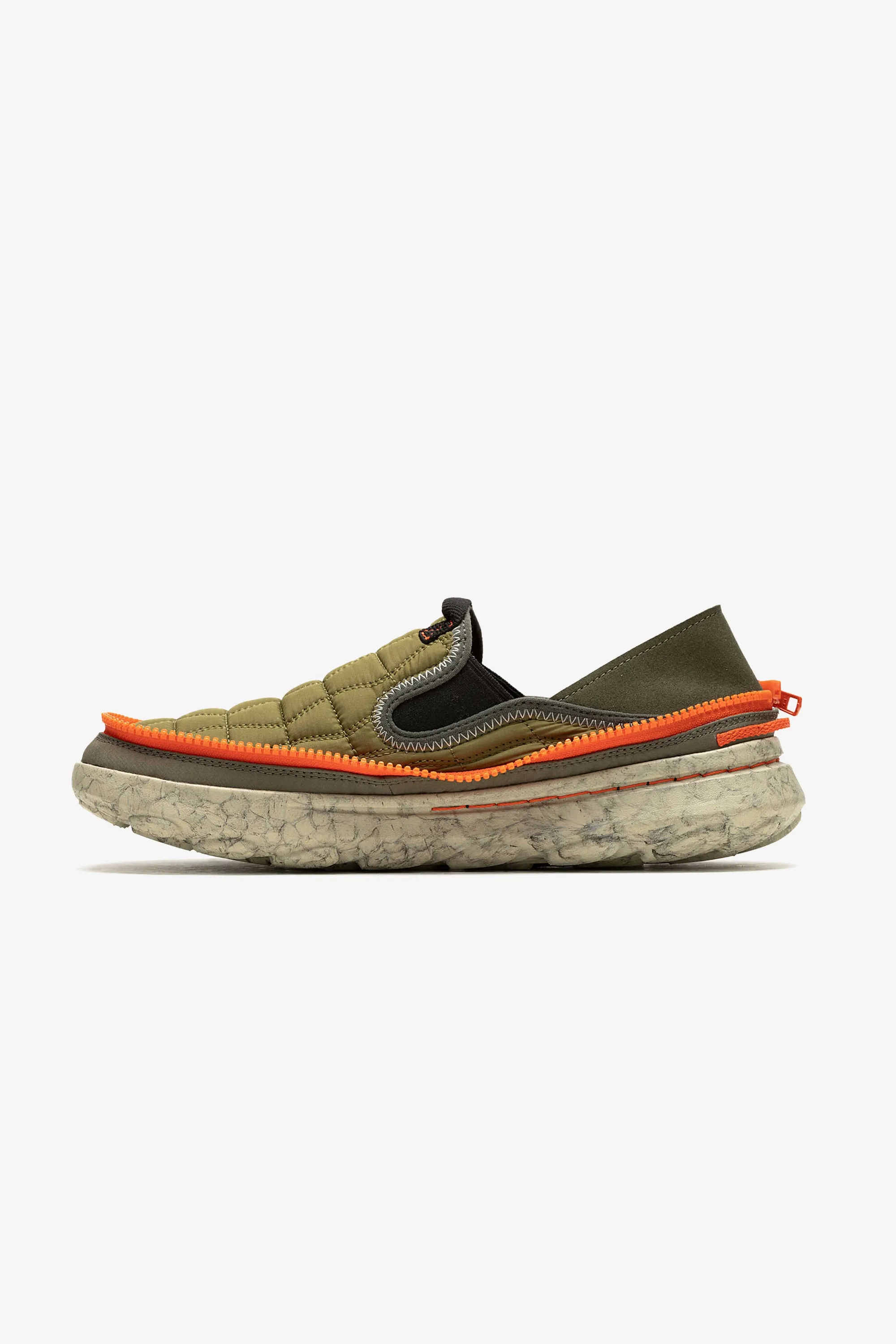 Merrell Men's Hut Moc 2 Packable in Avocado/Tangerine