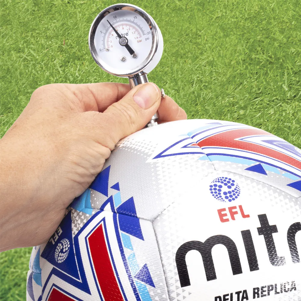 Mitre Ball Pressure Gauge