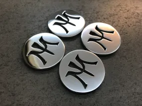 Miura Golf Ball Marker Mirror Chrome (4 Pieces