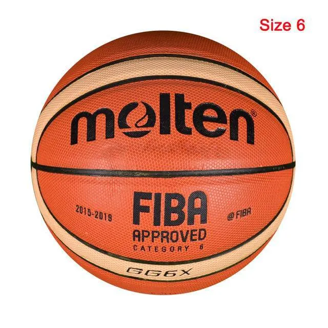 New High Quality Basketball Ball Official Size 7/6/5 PU Leather Outdoor Indoor