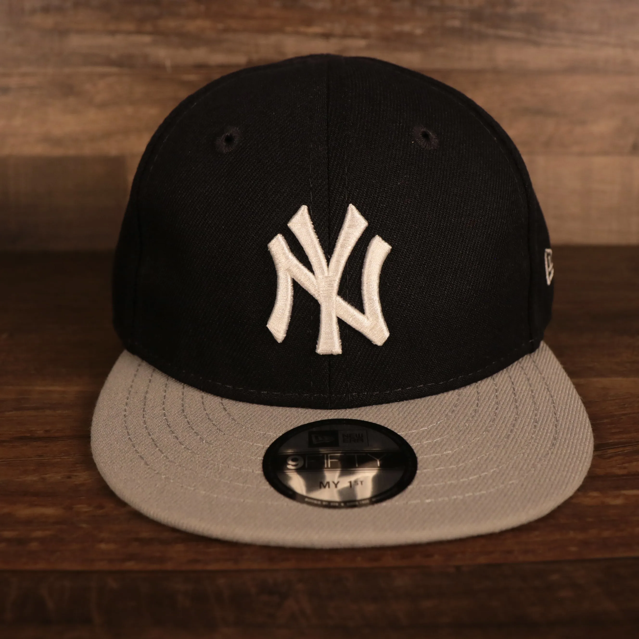 New York Yankees My 1st 9Fifty Baby Snapback Hat | Navy/Gray