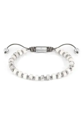 Nomination Instinct Style White Turquoise Bracelet Stainless Steel