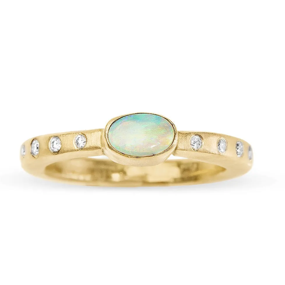 Opal Rebecca Ring