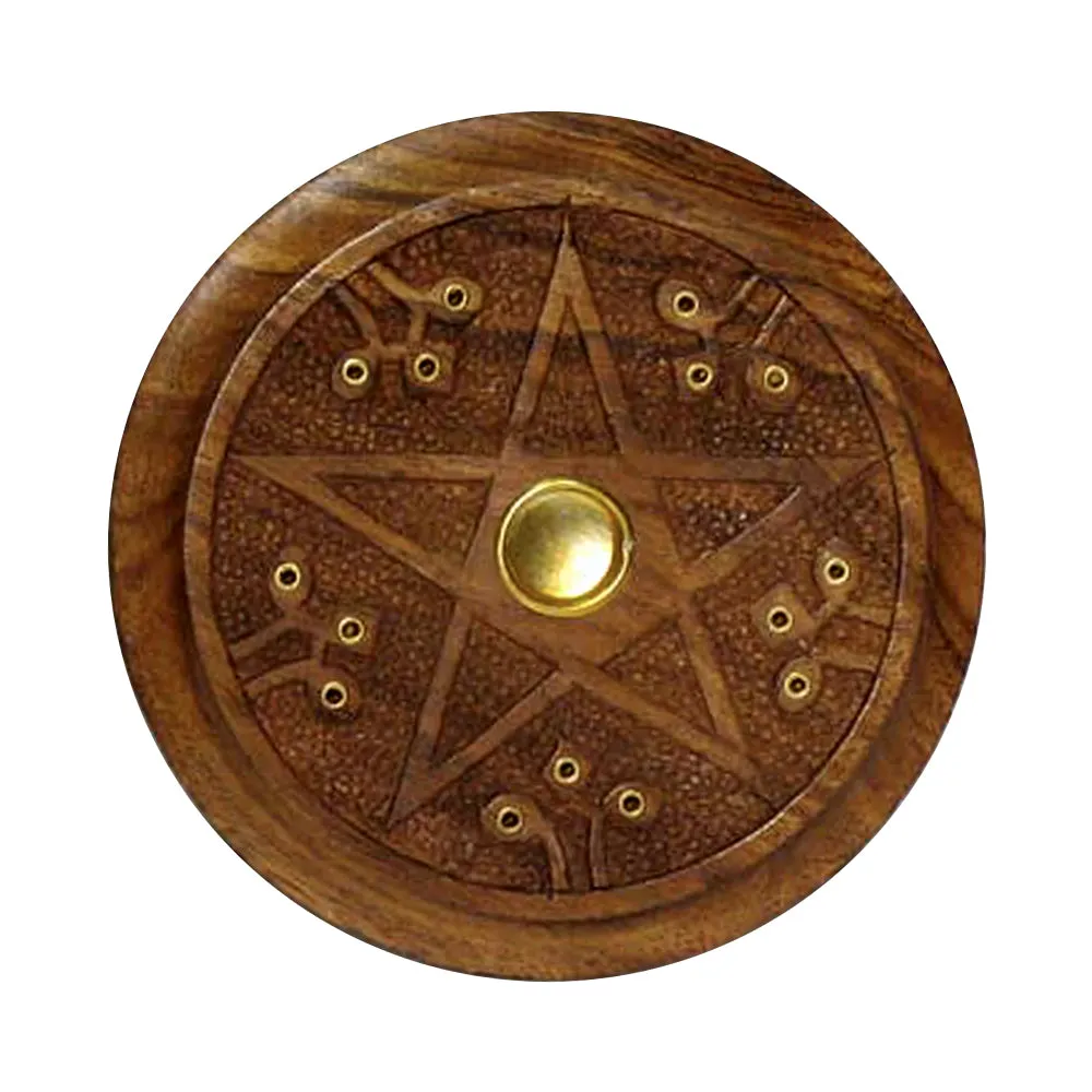 Pentacle Wooden Burner 5