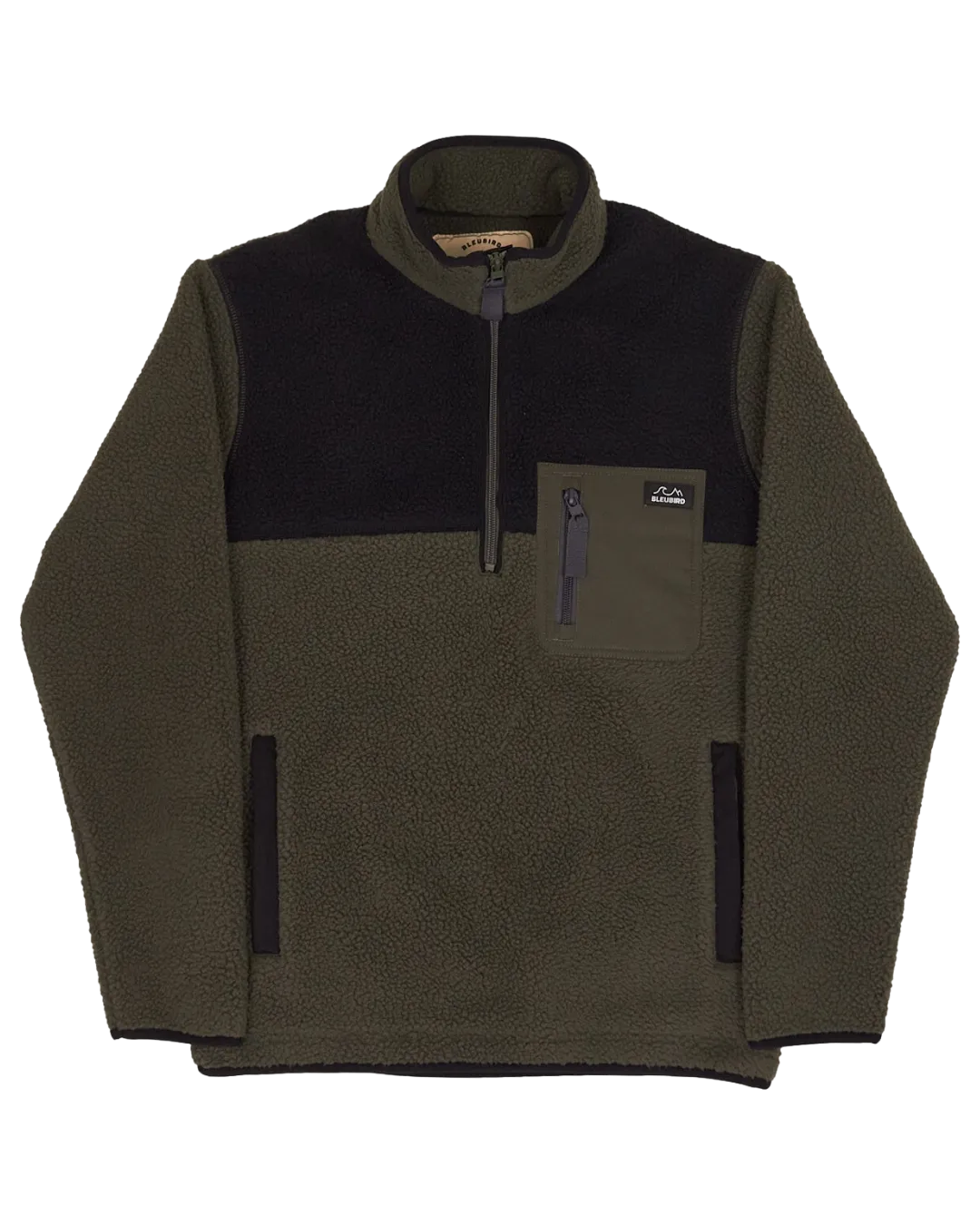 Polar 1/4 Zip Fleece - Forest