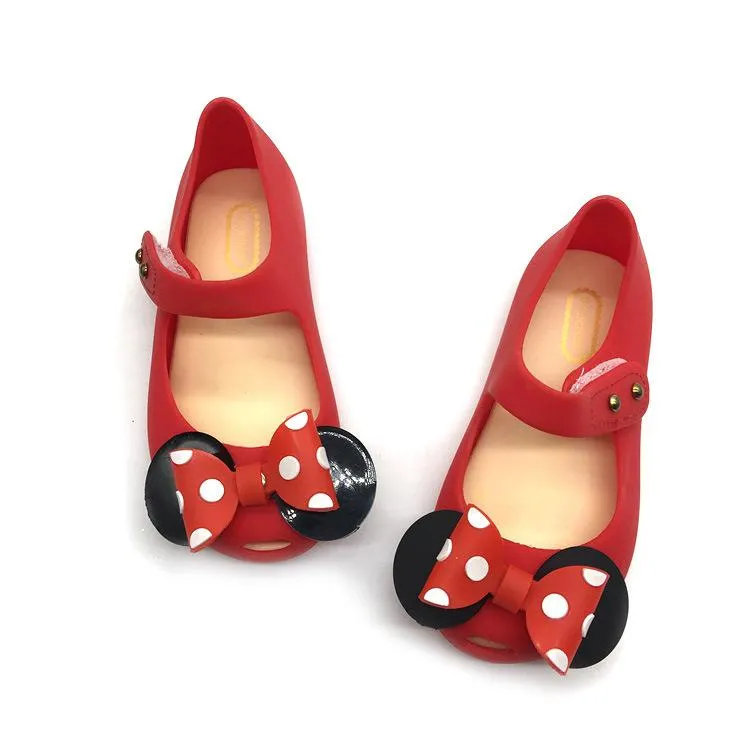 Priority Shipping -  Bowtique Polka Dotty Jelly Sandals