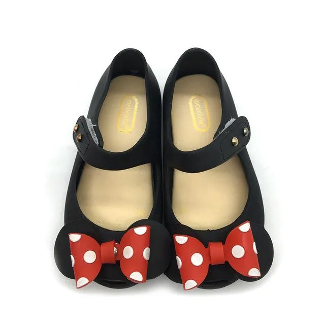 Priority Shipping -  Bowtique Polka Dotty Jelly Sandals