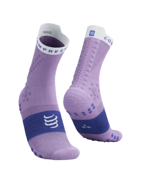 Pro Racing Socks v4.0 TRAIL Lupine/Dazzling Blue/White