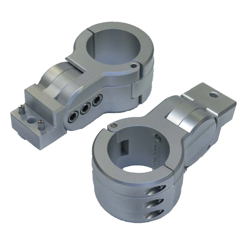 PTM Edge Board Rack Mounts - 2.38 Pipe Clamp - Titanium Grey [P13198-2380TEBGR]