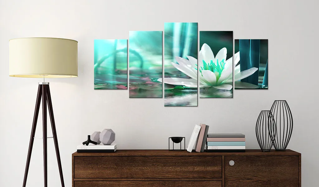 Quadro Turquoise Lotus