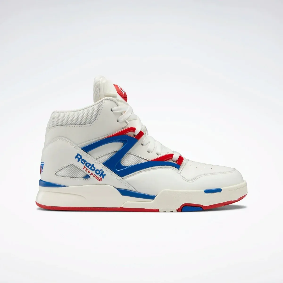 Reebok Men's Pump Omni Zone II Shoes - Clack / Vector Blue / Vector Red