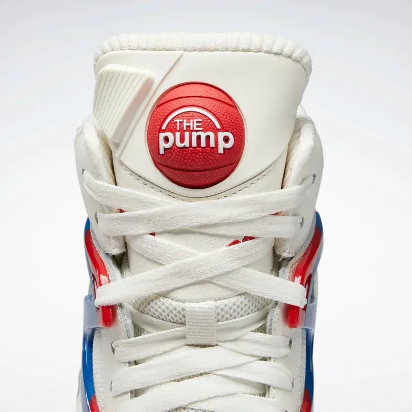 Reebok Men's Pump Omni Zone II Shoes - Clack / Vector Blue / Vector Red