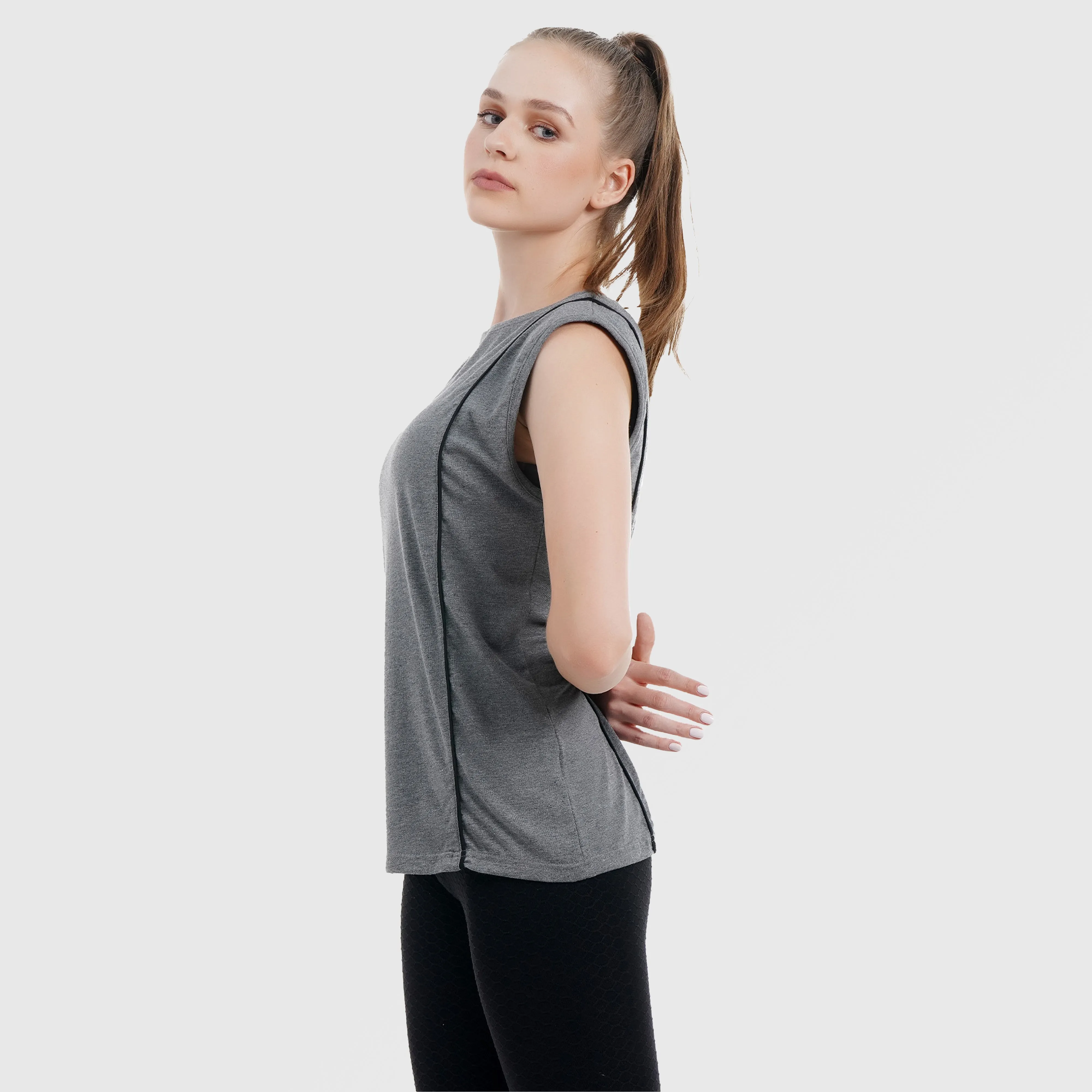 Rest Day Essential Tank (Charcoal)