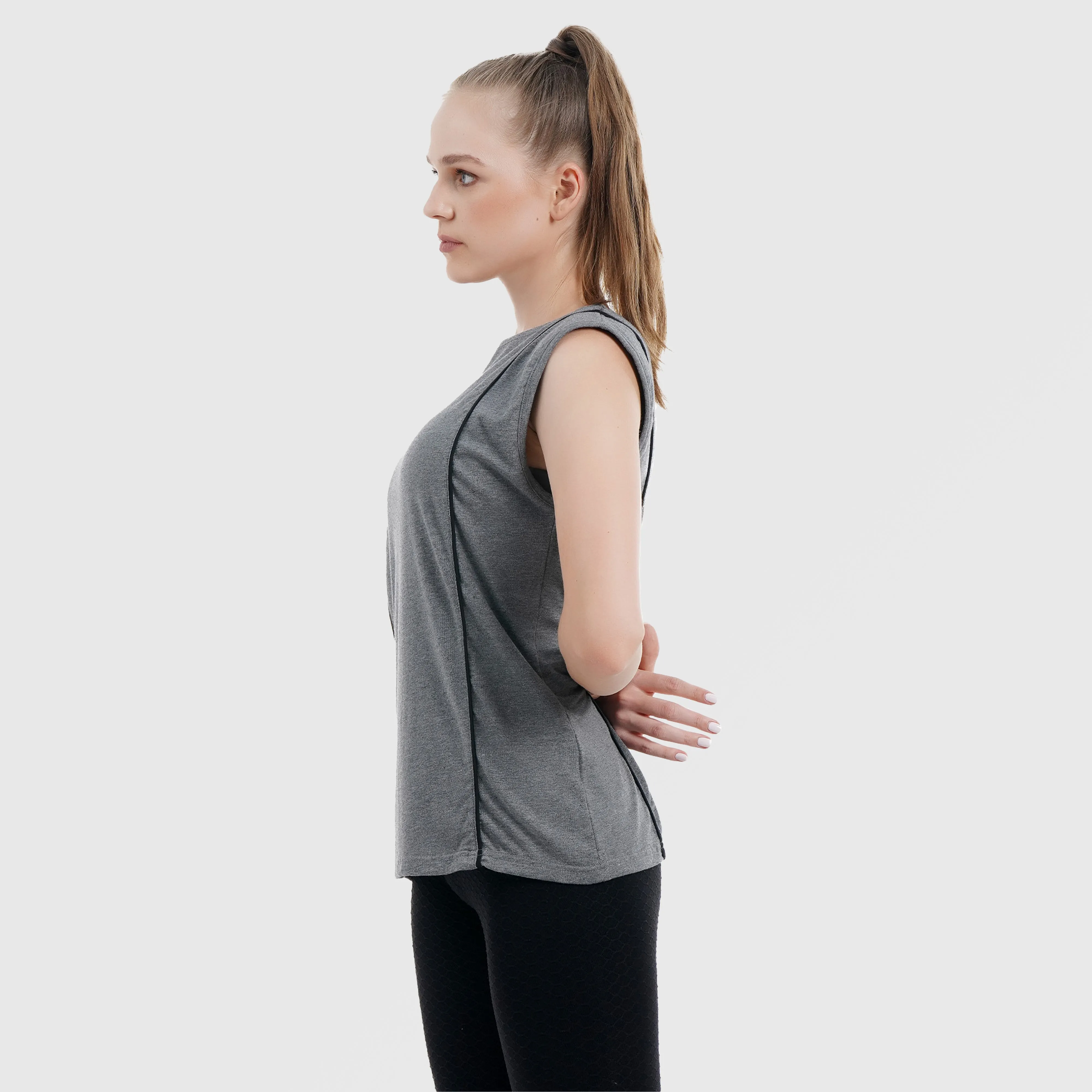 Rest Day Essential Tank (Charcoal)