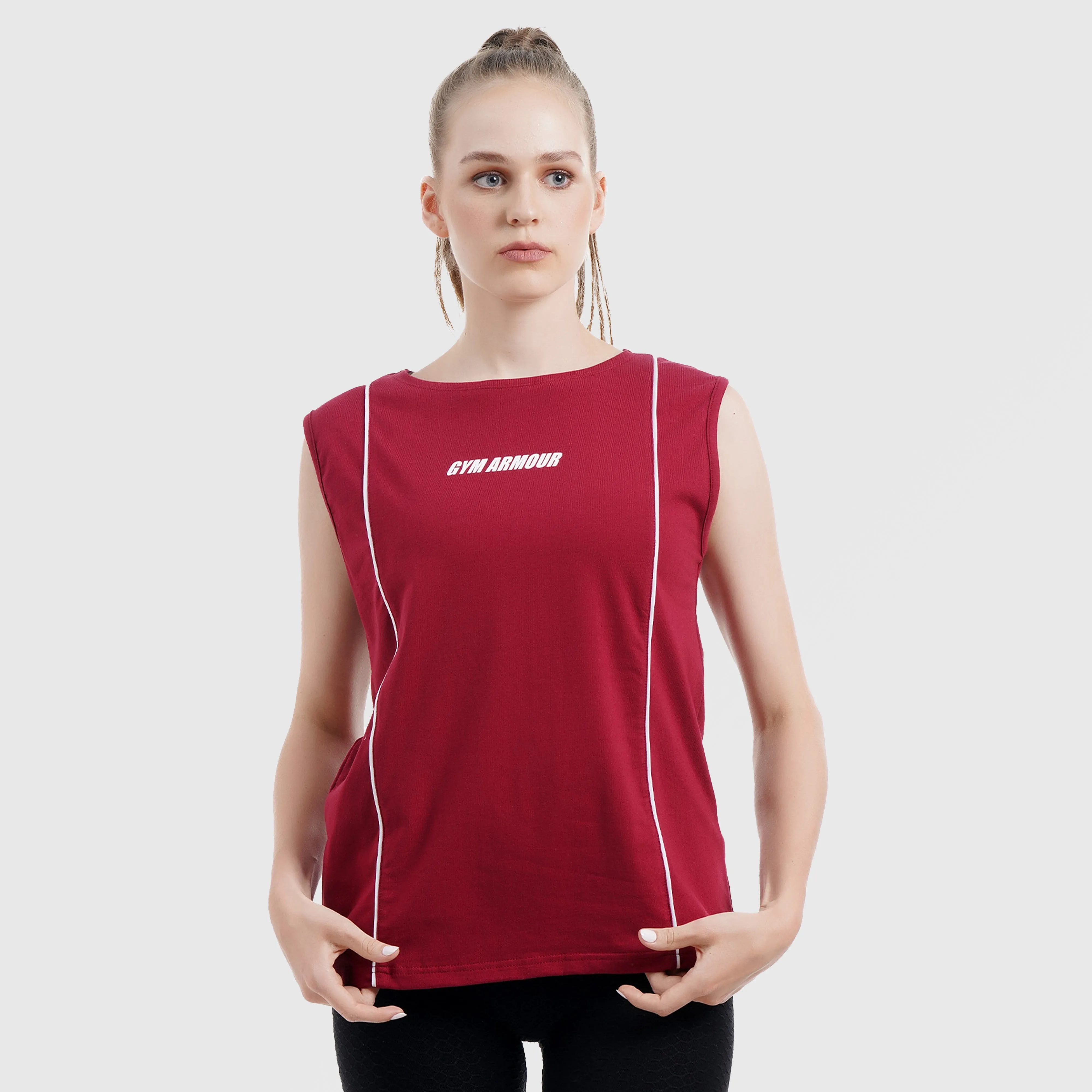 Rest Day Essential Tank (Maroon)