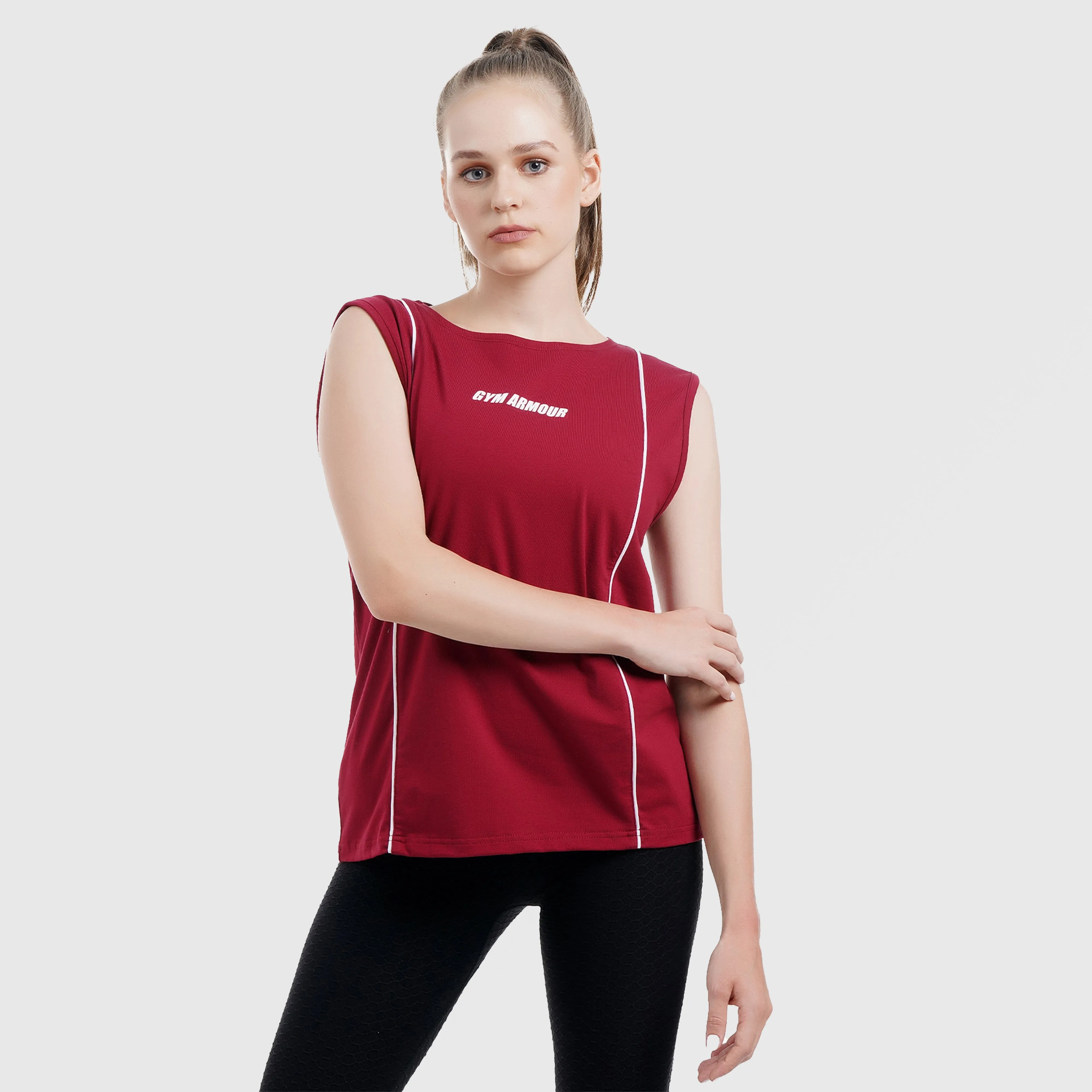 Rest Day Essential Tank (Maroon)