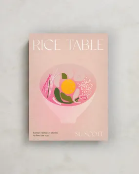 Rice Table